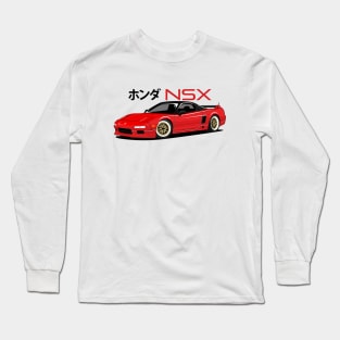 NSX Acura JDM red candy Long Sleeve T-Shirt